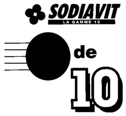 SODIAVIT LA GAMME 10 de 10
