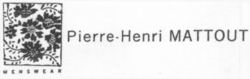Pierre-Henri MATTOUT
