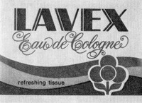 LAVEX Eau de Cologne refreshing tissue