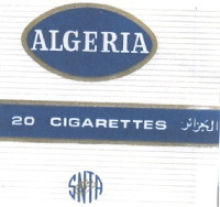ALGERIA 20 CIGARETTES SNTA