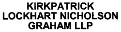 KIRKPATRICK LOCKHART NICHOLSON GRAHAM LLP