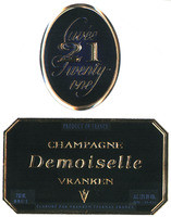 CUVEE 21 TWENTY ONE CHAMPAGNE DEMOISELLE VRANKEN