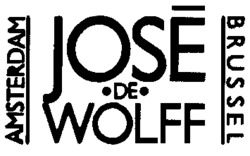 AMSTERDAM JOSÉ DE WOLFF BRUSSEL