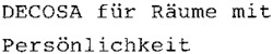 DECOSA für Räume mit Persönlichkeit