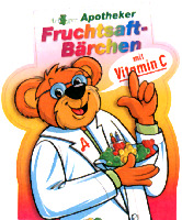 Apotheker Fruchtsaft-Bärchen mit Vitamin C