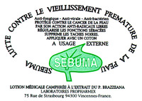 SEBUMA LUTTE CONTRE LE VIEILLISSEMENT PREMATURE DE LA PEAU