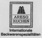 ARESO KUCHEN Internationale Backwarenspezialitäten