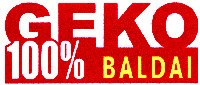GEKO 100% BALDAI