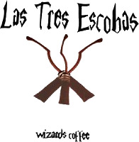 Las Tres Escobas wizards coffee