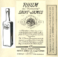 RHUM des Plantations SAINT-JAMES