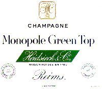 CHAMPAGNE Monopole Green Top Heidsieck & Co