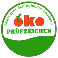 Anerkannt ökologischer Landbau OKO PRÜFZEICHEN