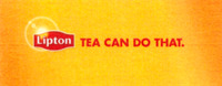 Lipton TEA CAN DO THAT.