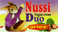 Nussi Nugat-creme Duo aries