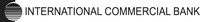 INTERNATIONAL COMMERCIAL BANK