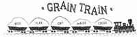 GRAIN TRAIN RICE FLAX OAT MAIZE COCOS
