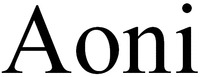 Aoni