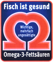 Fisch ist gesund Wichtige, mehrfach ungesättigte Omega-3-Fettsäuren