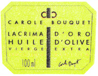 CB CAROLE BOUQUET LACRIMA D'ORO HUILE D'OLIVE