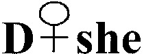 D she