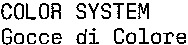 COLOR SYSTEM Gocce di Colore