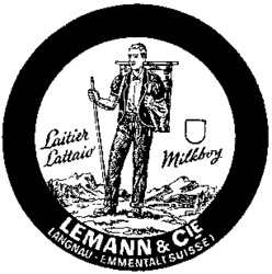 Laitier Lattaio Milkboy LEMANN & CIE LANGNAU - EMMENTAL (SUISSE)