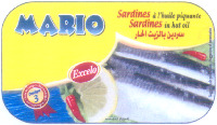 MARIO Sardines à l'huile piquante Sardines in hot oil