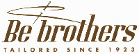 Be brothers TAILORED SINCE 1923