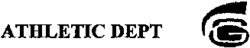 ATHLETIC DEPT G