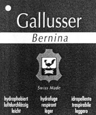 Gallusser Bernina Swiss Made