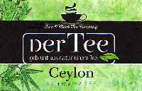 Der Tee gebrüht aus naturreinem Tee