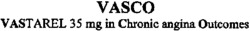 VASCO VASTAREL 35 mg in Chronic angina Outcomes