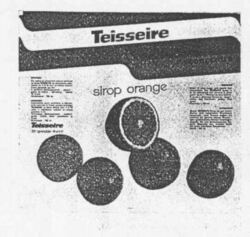 Teisseire sirop orange