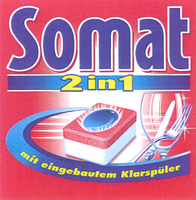 Somat 2 in 1 mit eingebautem Klarspüler