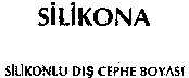 SILIKONA SILIKONLU DIS CEPHE BOYASI