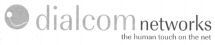 dialcom networks the human touch on the net