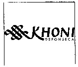 KHONI DEFONSECA