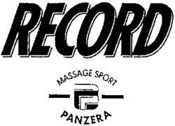 RECORD MASSAGE SPORT PANZERA