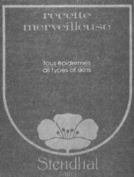 recette merveilleuse Stendhal