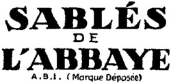 SABLÉS DE L´ABBAYE