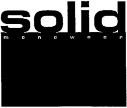 solid menswear