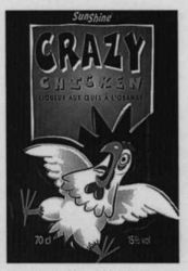 SunShine CRAZY CHICKEN LIQUEUR AUX OEUFS A L'ORANGE