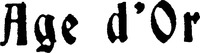 Age d'Or
