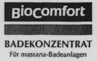 BioComfort BADEKONZENTRAT Für massana-Badeanlagen