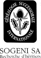 GÉNÉALOGIE SUCCESSORALE INTERNATIONALE SOGENI SA Recherche d'héritiers