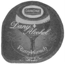 DANONE Dany + Alcohol Rum-Kirsch