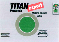 TITAN export Decoración Pintura plástica Mate