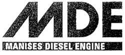 MDE MANISES DIESEL ENGINE