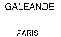 GALEANDE PARIS