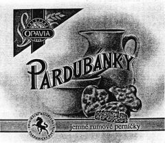 OPAVIA PARDUBANKY jemné rumové pernicky